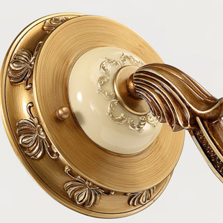 Elena Vintage Scroll Wall Sconce