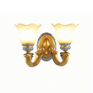Ophelia Baroque Scroll Wall Sconce