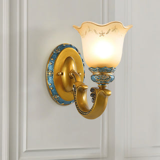Ophelia Baroque Scroll Wall Sconce