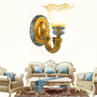 Ophelia Baroque Scroll Wall Sconce