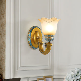 Ophelia Baroque Scroll Wall Sconce
