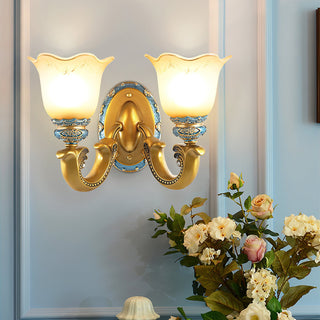 Ophelia Baroque Scroll Wall Sconce