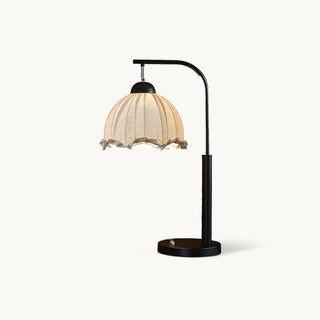 Eldin Vintage Metal Fabric Table Lamp