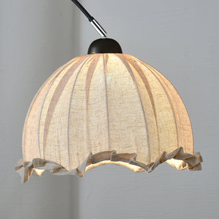 Eldin Vintage Metal Fabric Table Lamp