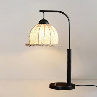Eldin Vintage Metal Fabric Table Lamp