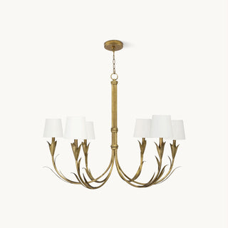 Ruhlmann Modern Brass Chandelier