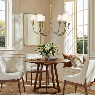 Ruhlmann Modern Brass Chandelier