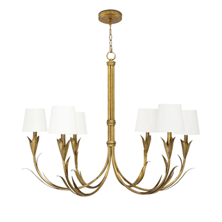 Ruhlmann Modern Brass Chandelier