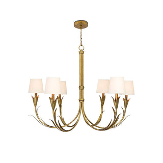 Ruhlmann Modern Brass Chandelier