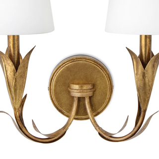 Ruhlmann Contemporary Brass Wall Light