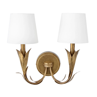 Ruhlmann Contemporary Brass Wall Light