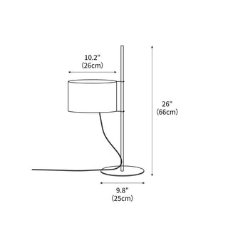 Santa Cole Contemporary Iron Table Light