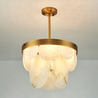 Sasha Modern Alabaster Chandelier