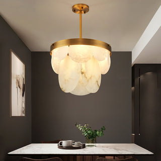 Sasha Modern Alabaster Chandelier