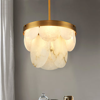 Sasha Modern Alabaster Chandelier