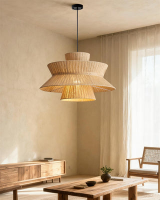Mylen Luxury Jute Cloth Pendant Lamp