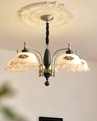 Savannah Retro Wood Chandelier