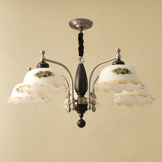 Savannah Retro Wood Chandelier