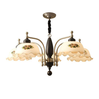 Savannah Retro Wood Chandelier