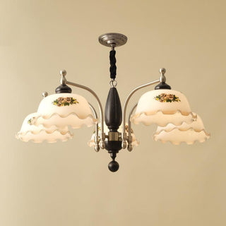 Savannah Retro Wood Chandelier