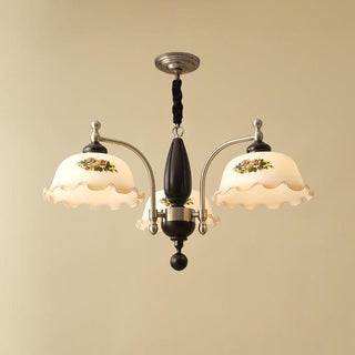 Savannah Retro Wood Chandelier