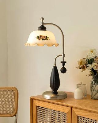 Savannah Vintage Wood Table Light
