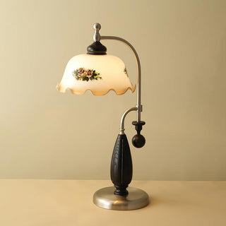 Savannah Vintage Wood Table Light