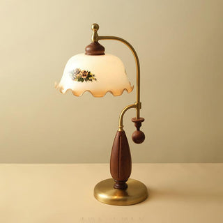 Savannah Vintage Wood Table Light