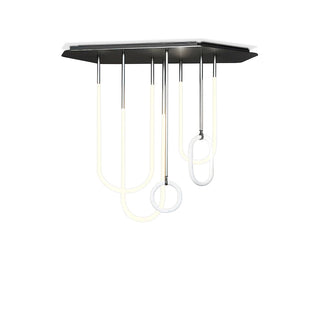 Caspian Modern Acrylic Linear Chandelier