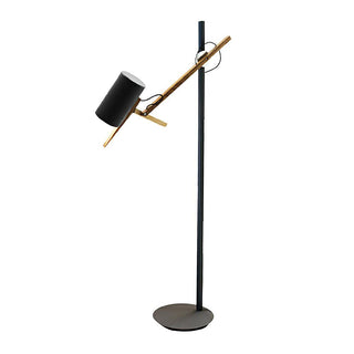 Unity Contemporary Oak Floor Lamp