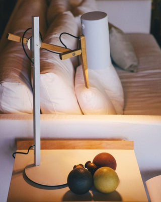 Scantling Modern Carbon Steel Table Light