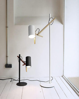 Scantling Modern Carbon Steel Table Light