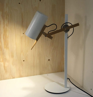 Scantling Modern Carbon Steel Table Light