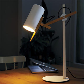 Scantling Modern Carbon Steel Table Light