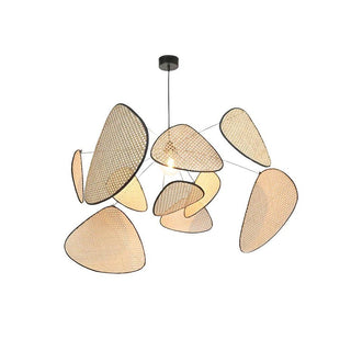 Wisp Sculptural Rattan Chandelier