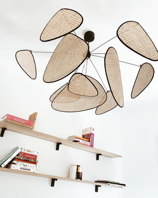 Wisp Sculptural Rattan Chandelier