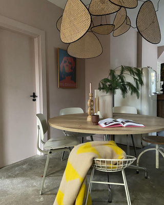 Wisp Sculptural Rattan Chandelier