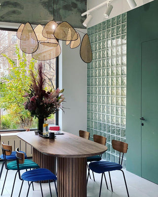 Wisp Sculptural Rattan Chandelier