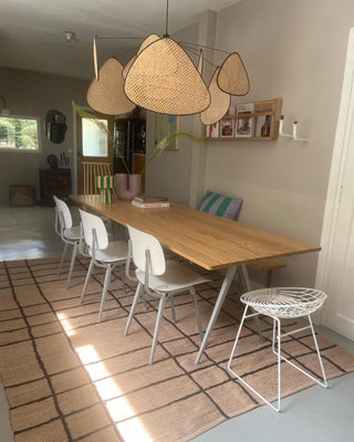 Wisp Sculptural Rattan Chandelier