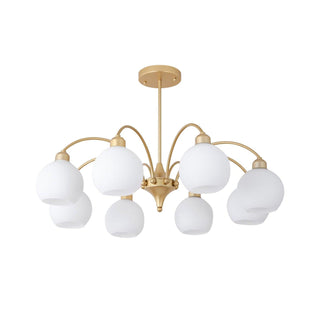 Gloria Sculptural Glass Chandelier