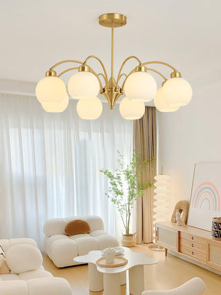 Gloria Sculptural Glass Chandelier