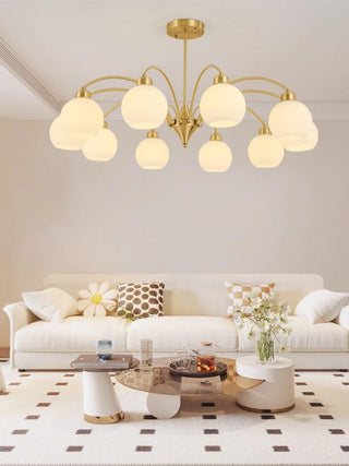 Gloria Sculptural Glass Chandelier