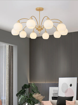 Gloria Sculptural Glass Chandelier