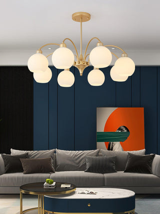Gloria Sculptural Glass Chandelier