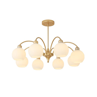 Gloria Sculptural Glass Chandelier