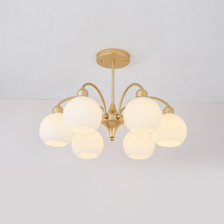 Gloria Sculptural Glass Chandelier