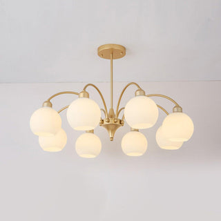 Gloria Sculptural Glass Chandelier