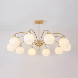 Gloria Sculptural Glass Chandelier