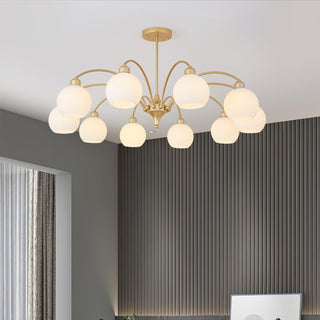 Gloria Sculptural Glass Chandelier