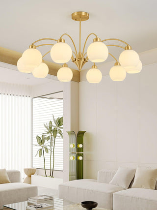 Gloria Sculptural Glass Chandelier